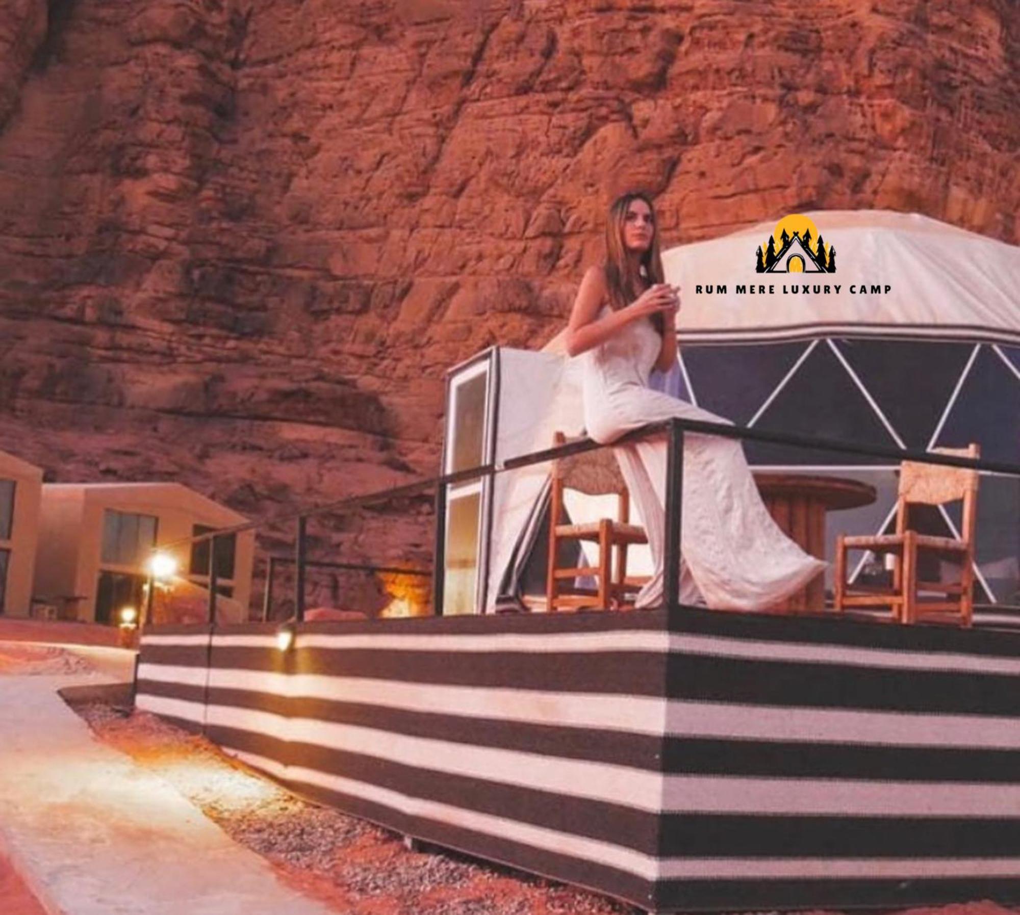 Rum Mere Luxury Camp Wadi Rum Exterior foto